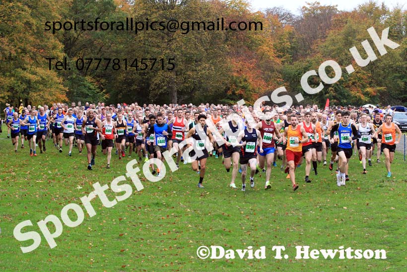 Senior men 2022 Start Fitness NEHL, Lambton Castle, Durham.  Photo: David T. Hewitson/Sports for All Pics
